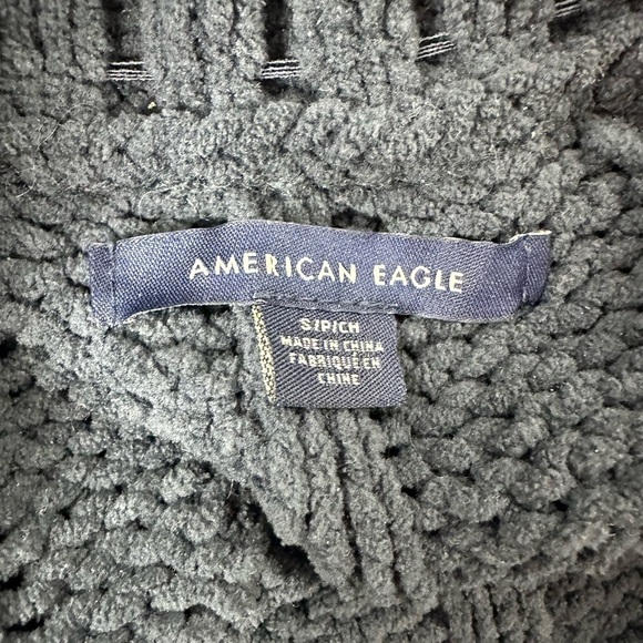 AMERICAN EAGLE crop knit sweater SZ S - Picture 6 of 8